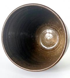 Toshiko Takaezu Large Ceramic Glazed Vase in Cachepot Form by Toshiko Takaezu - 4350560