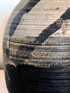 Toshiko Takaezu Storied Tall Ceramic Pot with Rattle and Fingerprints by Toshiko Takaezu - 3555324