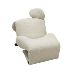 Toshiyuki Kita Armchair Mod Wink 111 Designed by Toshiyuki Kita for Cassina 1980s - 2676517