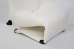 Toshiyuki Kita White 111 Wink Chaise Longue by Toshiyuki Kita for Cassina - 3641061