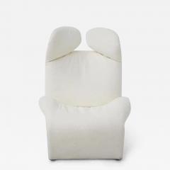 Toshiyuki Kita White 111 Wink Chaise Longue by Toshiyuki Kita for Cassina - 3643442