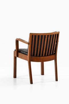 Tove Edvard Kindt Larsen Armchair in Mahogany and Leather by Tove Edvard Kindt Larsen 1930s - 4443300