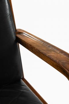 Tove Edvard Kindt Larsen Armchair in Mahogany and Leather by Tove Edvard Kindt Larsen 1930s - 4443303