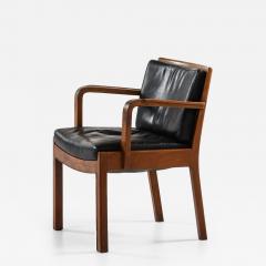 Tove Edvard Kindt Larsen Armchair in Mahogany and Leather by Tove Edvard Kindt Larsen 1930s - 4444180
