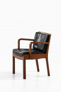 Tove Edvard Kindt Larsen Armchair in Mahogany and Leather by Tove Edvard Kindt Larsen 1930s - 4444240