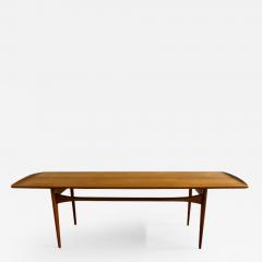 Tove Edvard Kindt Larsen Midcentury Coffee Table by Kindt Larsen for France and Daverkosen Denmark 1960s - 2259079