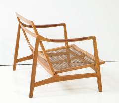 Tove Edvard Kindt Larsen Tove Edvard Kindt Larsen Teak and Oak Settee circa 1950s - 1123924