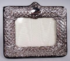 Traditional English Edwardian Picture Frame with 1980s Pizzaz - 3984100