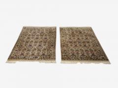 Traditional Handwoven Indian Wool Carpets India 1960s - 4282583