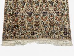 Traditional Handwoven Indian Wool Carpets India 1960s - 4282587