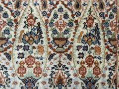Traditional Handwoven Indian Wool Carpets India 1960s - 4282588