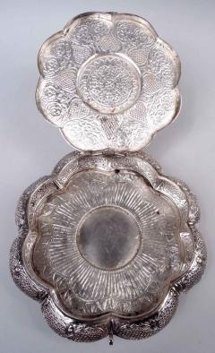 Traditional Indian Large Heavy Exotic Silver Keepsake Box - 4247052