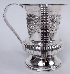 Traditional Judaic Classical Sterling Silver Washing Cup - 4542870