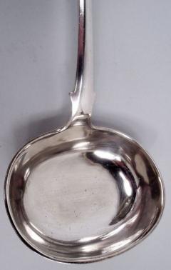 Traditional Russian Silver Ladle Made in Year of Radical Change 1861 - 3791167