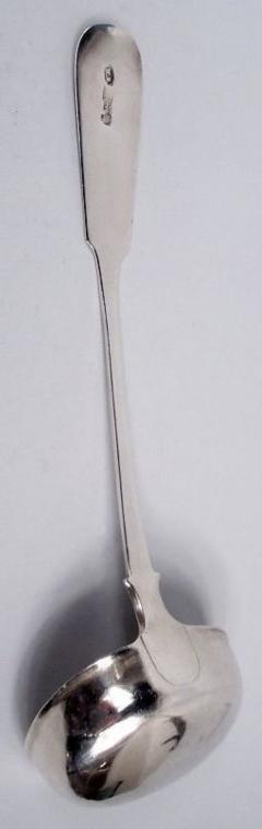 Traditional Russian Silver Ladle Made in Year of Radical Change 1861 - 3791170