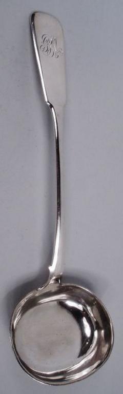 Traditional Russian Silver Ladle Made in Year of Radical Change 1861 - 3791174