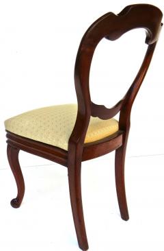 Traditional Victorian Balloon Back Side Chair English Circa 1850 - 2715369