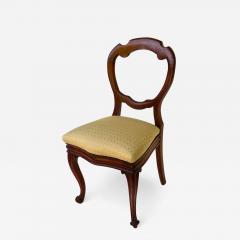 Traditional Victorian Balloon Back Side Chair English Circa 1850 - 2720493