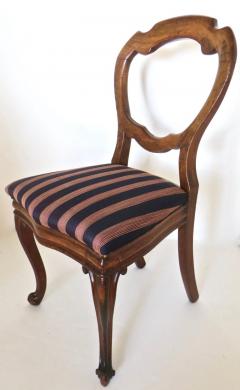 Traditional Victorian Balloon Back Side Chair English Circa 1850 - 2715373