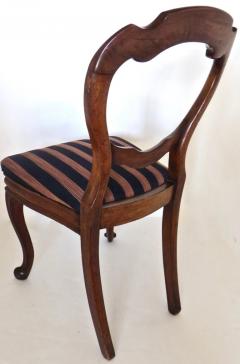 Traditional Victorian Balloon Back Side Chair English Circa 1850 - 2715374