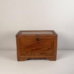 Tramp Art Box U S A circa 1920 - 2947725