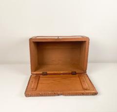 Tramp Art Box U S A circa 1920 - 2947733