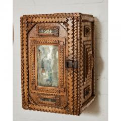 Tramp Art Wall Cabinet - 2006545