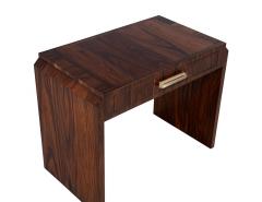 Transitional Walnut Vanity Console Table - 3486677