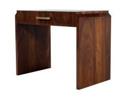 Transitional Walnut Vanity Console Table - 3486681