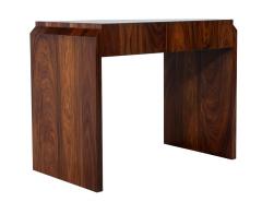 Transitional Walnut Vanity Console Table - 3486684