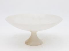 Translucent Neoclassical Alabaster Compote Italian Early 20th Century - 3606767