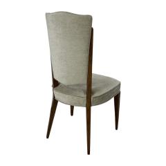 Travail Francais Mid Century Dining Chair Set 8 Chairs - 3365180