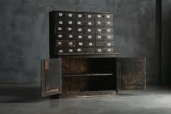 Travail Populaire Apothecary Cabinet France 19th Century - 3722849