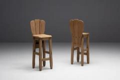 Travail Populaire Rustic Bar Stools France 19th Century - 3747182