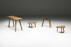 Travail Populaire Side Table Early 20th Century - 3450847