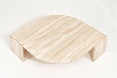 Travertine Coffee Table Stone International Italy 1980 - 2347889