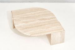 Travertine Coffee Table Stone International Italy 1980 - 2347890