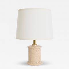 Travertine Table Lamp - 4497275