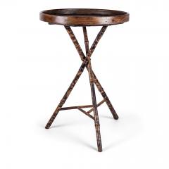 Tray Table on Bamboo Tripod Base - 1867203