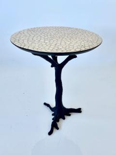 Tree form side table with custom resin top by ABDB Designs - 3636156