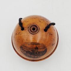 Treen String Holder England circa 1890 - 4422250