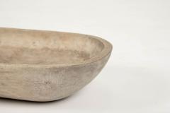 Trencher Shaped Rustic Swedish Dug Out Bowl - 3425125