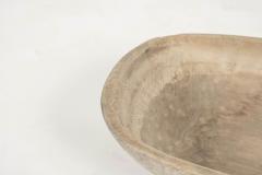 Trencher Shaped Rustic Swedish Dug Out Bowl - 3425126