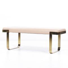 TriMark Trimark Studios Mid Century Brass Bench - 3846221