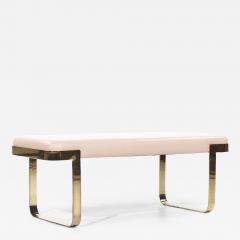 TriMark Trimark Studios Mid Century Brass Bench - 3863407