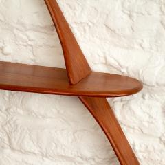 Triangular Amager Hanging Shelf After Peder Moos Denmark 1960s - 3170303