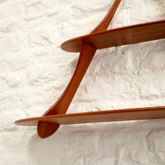 Triangular Amager Hanging Shelf After Peder Moos Denmark 1960s - 3170306