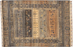 Tribal Rug with Gabbeh Elements - 3047356