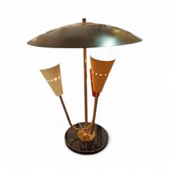 Tricolor Italian Mid Century Table Lamp - 4224678