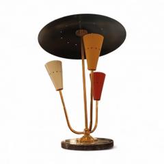 Tricolor Italian Mid Century Table Lamp - 4224679